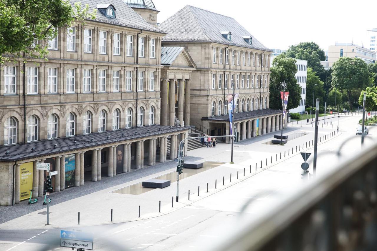 Palais Passy~Design Suite Mit Ausblick Im Zentrum Wiesbaden Ngoại thất bức ảnh